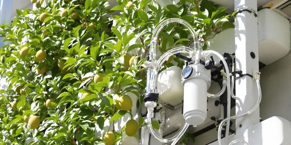 Bomba de Fertirrigación Automática para Cultivo Vertical de Frutas Tropicales Sudamericanas en Fachadas