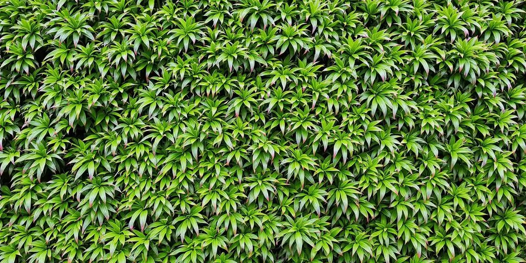 Bromelia (Vriesea gigantea) para Muros Verdes en Áreas Sombreadas