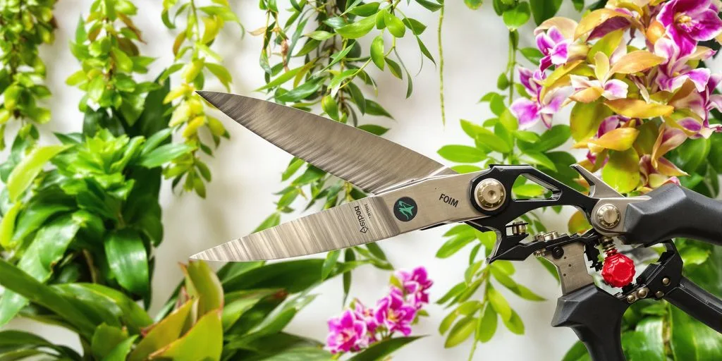 Tijera poda profesional, flora andina, oficina vertical.